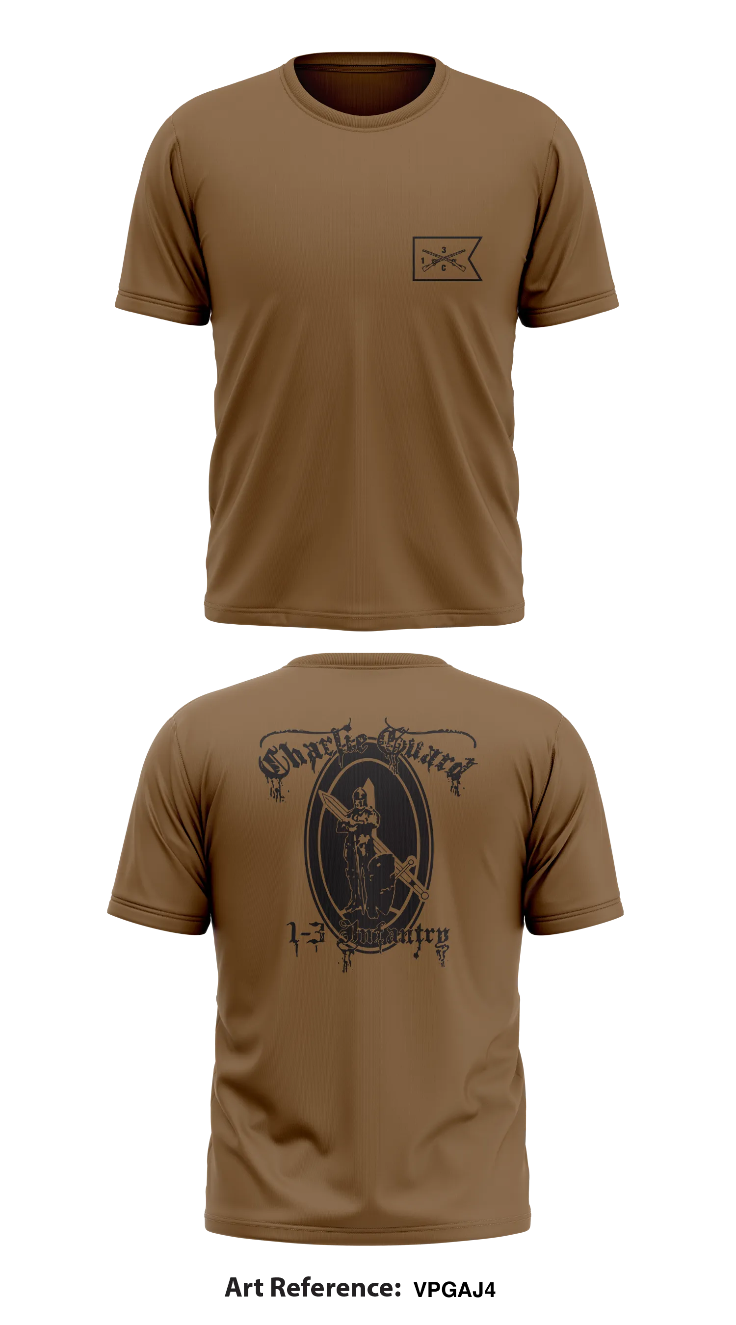 Charlie Guardian Store 1 Core Men's SS Performance Tee - vpGaJ4