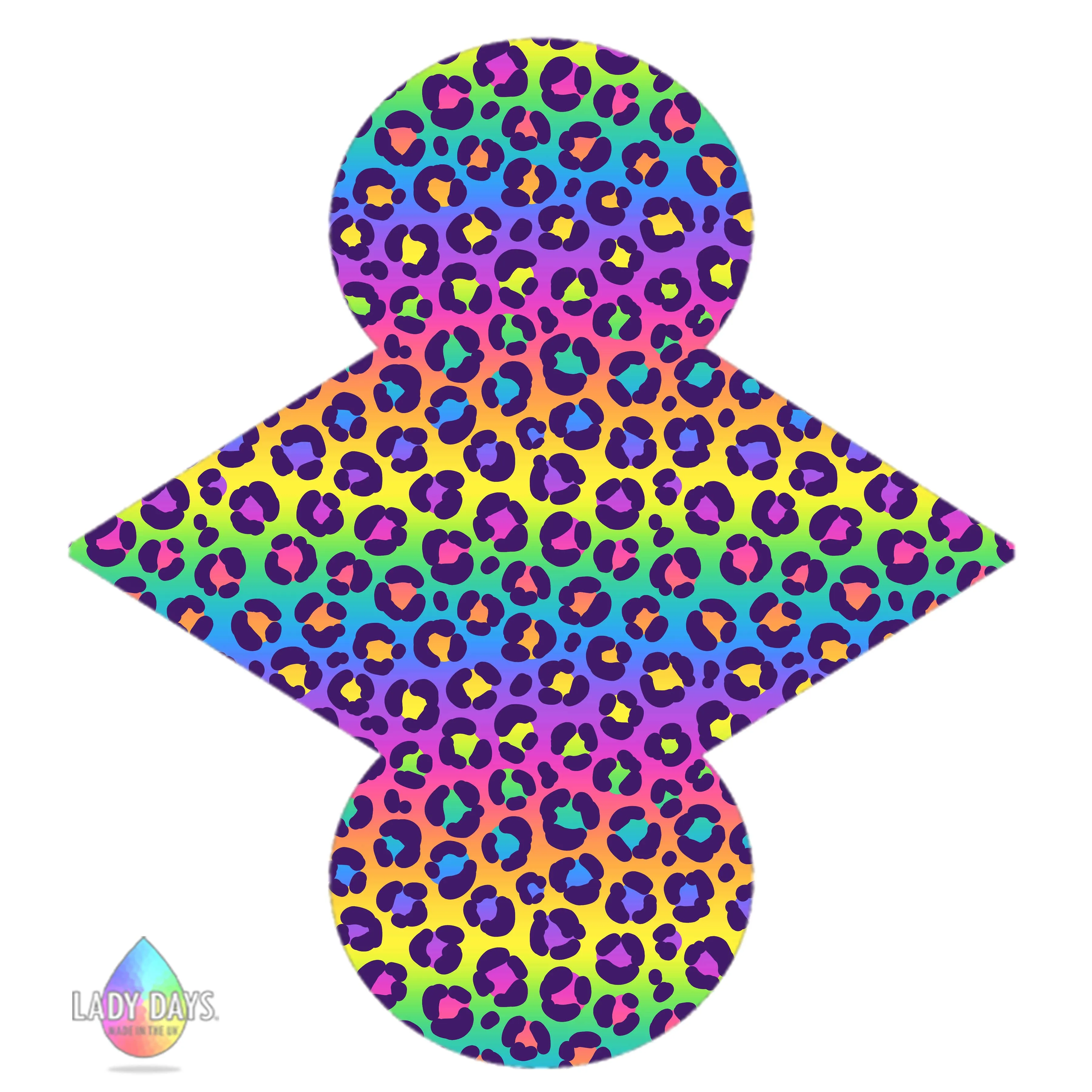 Custom Order - Rainbow Leopard Print