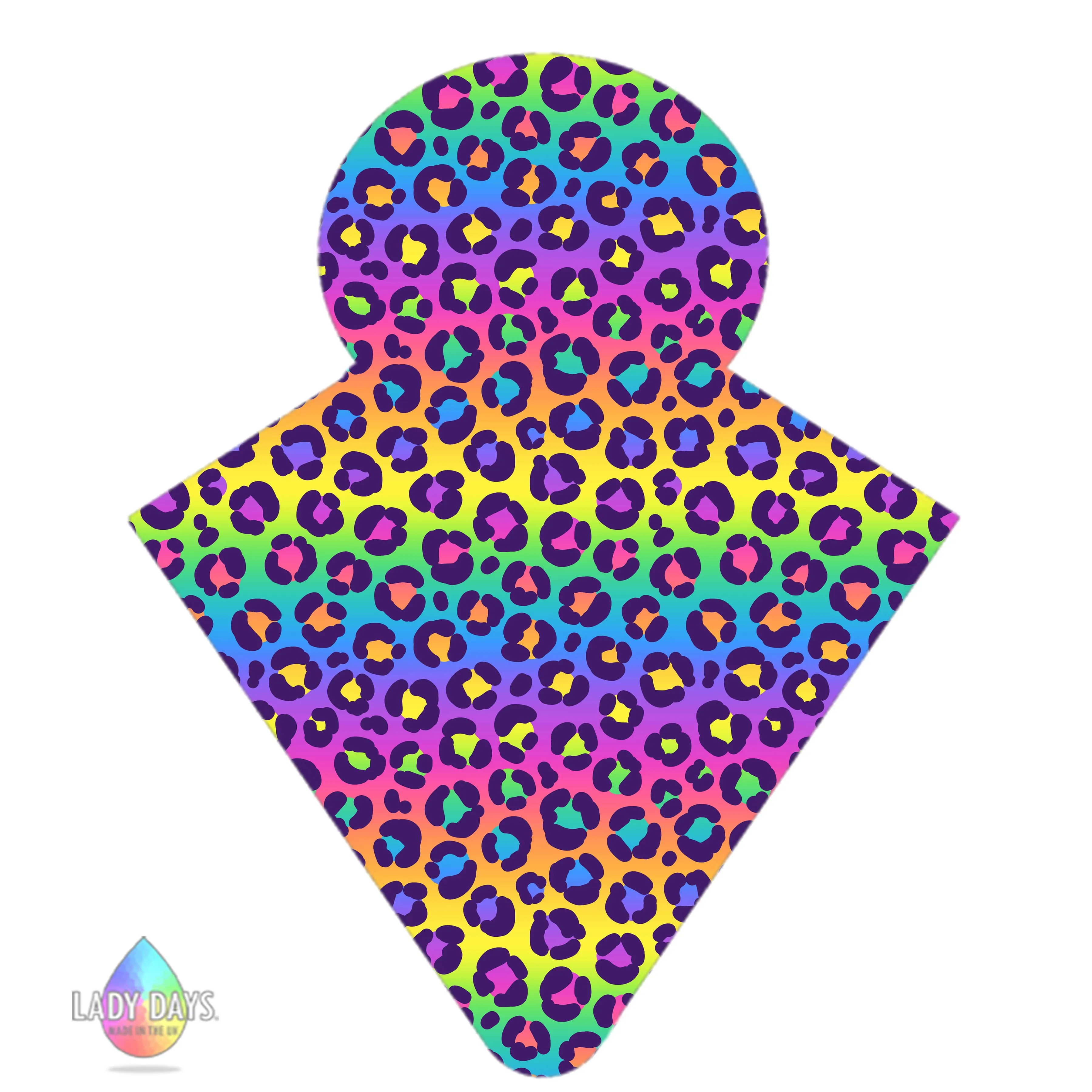 Custom Order - Rainbow Leopard Print