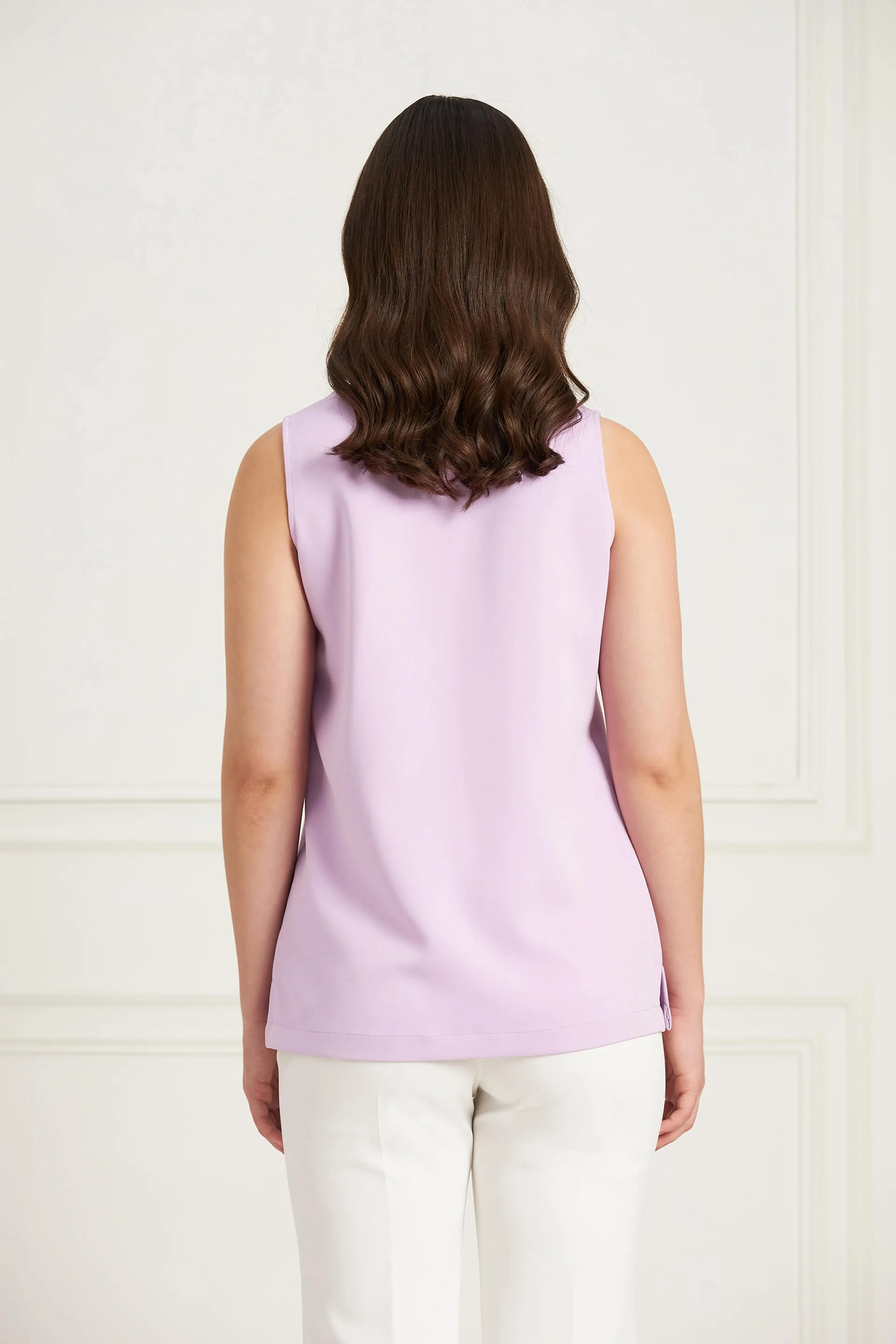 Essence V-Neck Cami Top - Lavender