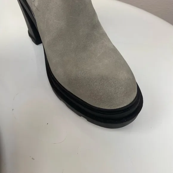 Marc Fisher Gray Ramiro Heeled Chelsea Bootie Size 6.5 NWOT