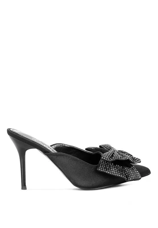 Shoe Lover- Black Fashion Mules