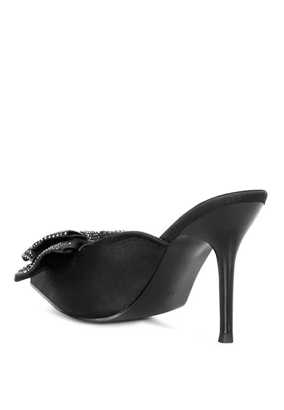 Shoe Lover- Black Fashion Mules