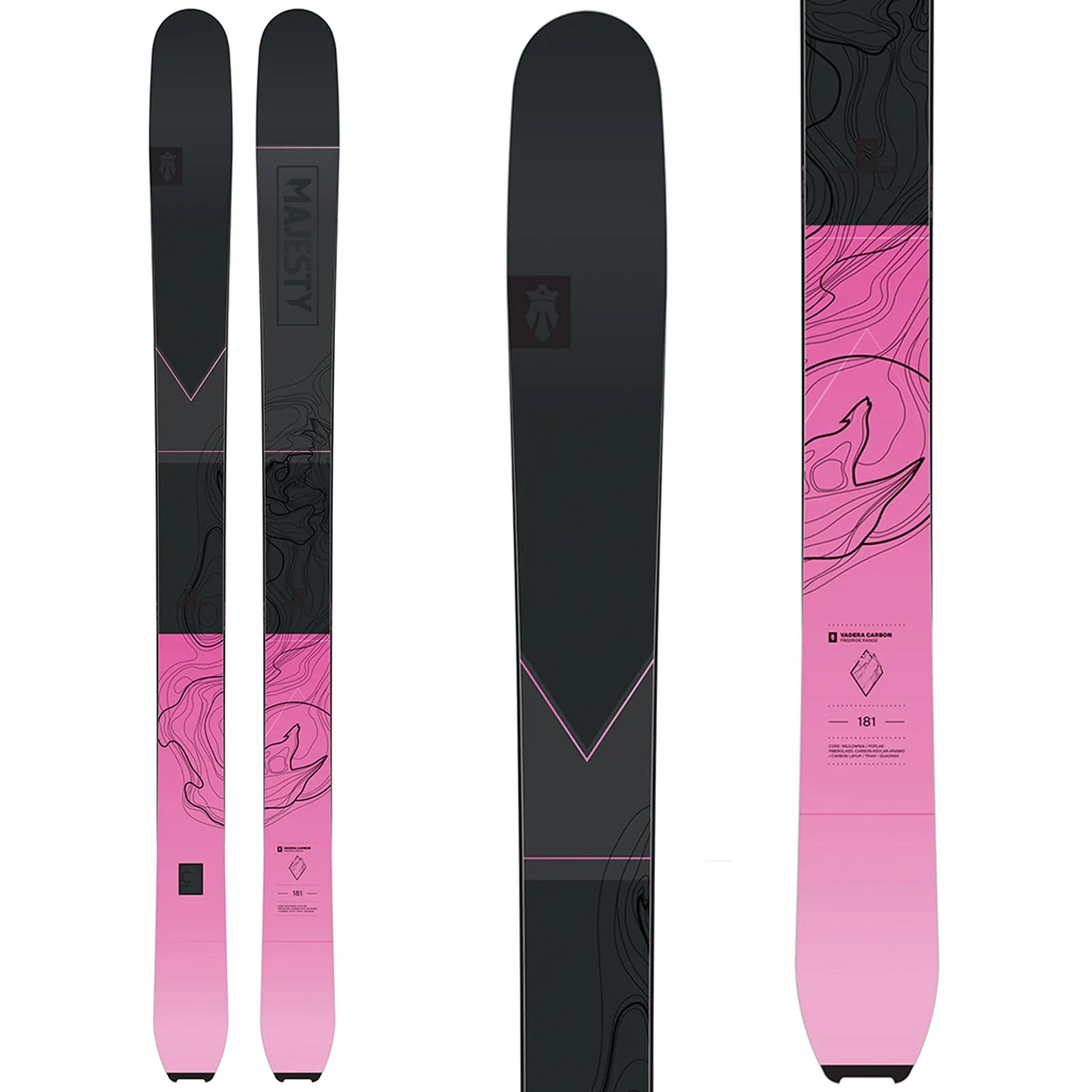 Vadera Carbon (W) - Women's Freeride Touring Skis | 110 mm