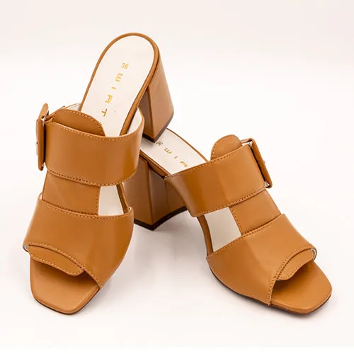 Wirth Duomo Heeled Sandal (Women) - Tan